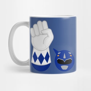 BLUE RANGER hand-power Mug